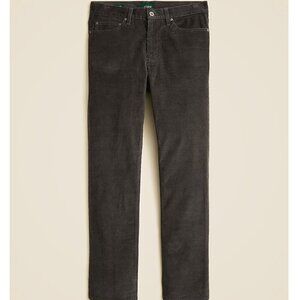 J.Crew 770 Straight-fit Corduroys 38/32 Charcoal Gray